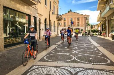 Radfahrer in Vicenca